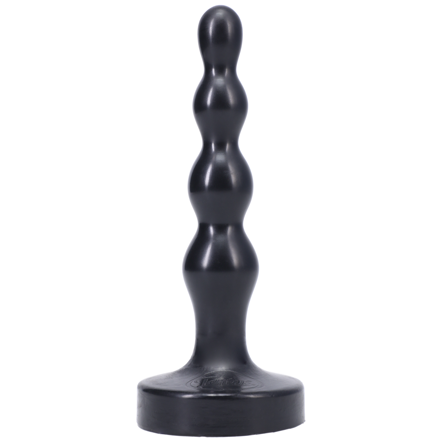Tantus Silicone Ripple Small Silicone Butt Plug | Black