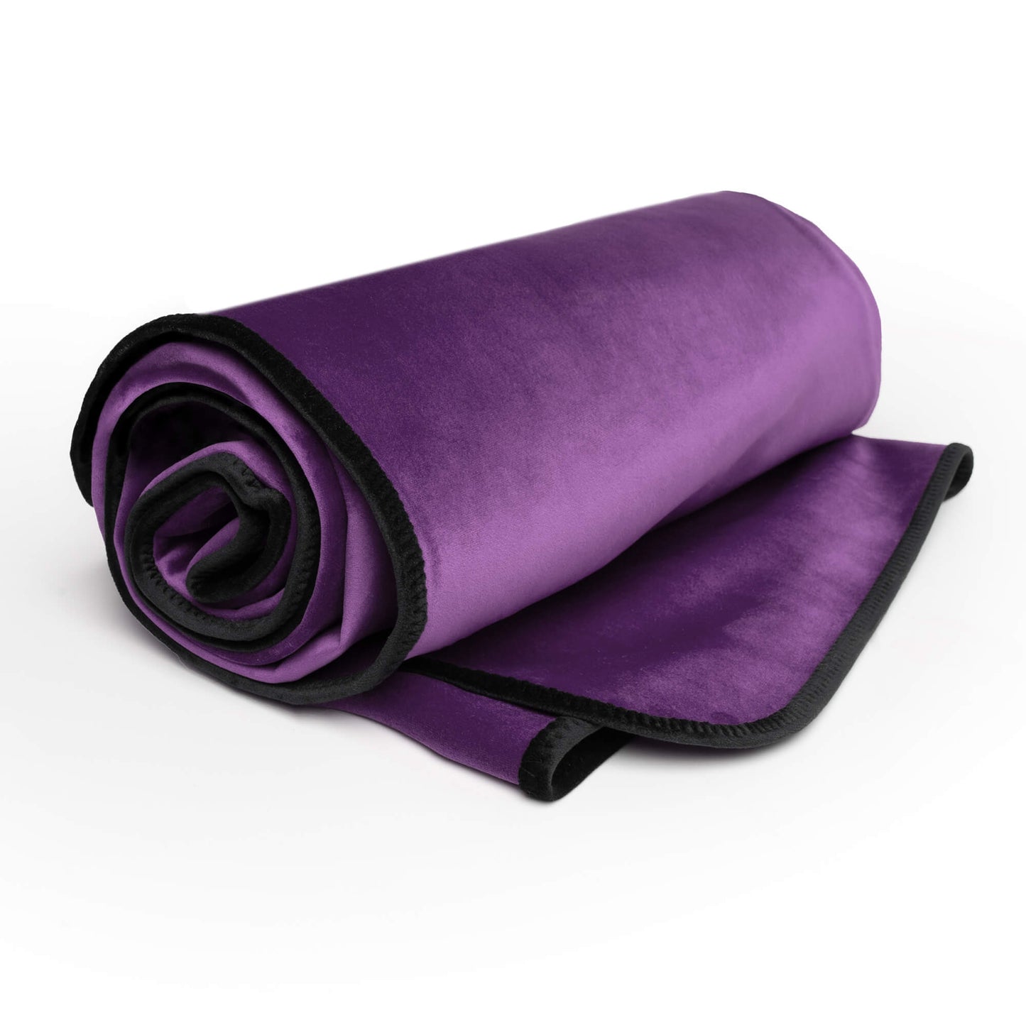 Fascinator Lush Throw | King | Purple | Merlot | Black |