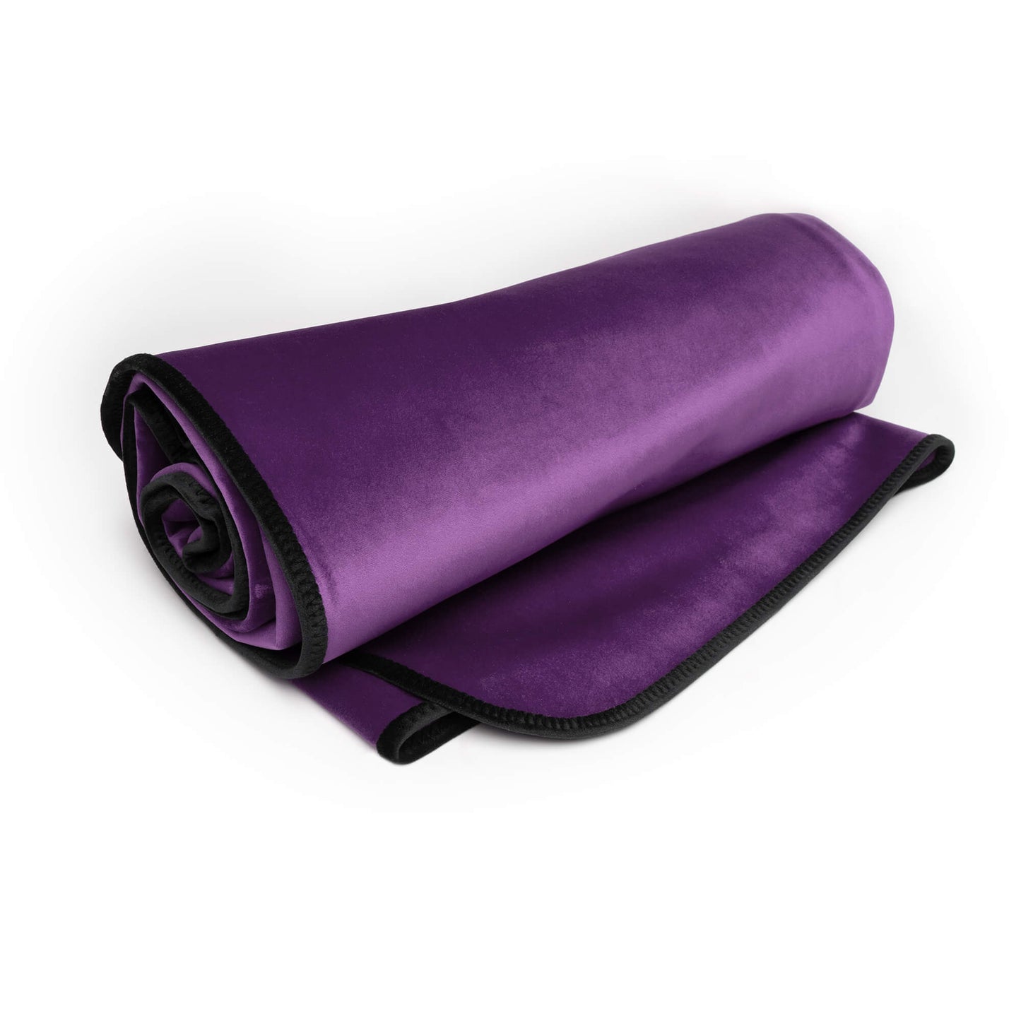 Fascinator Lush Throw | King | Purple | Merlot | Black |