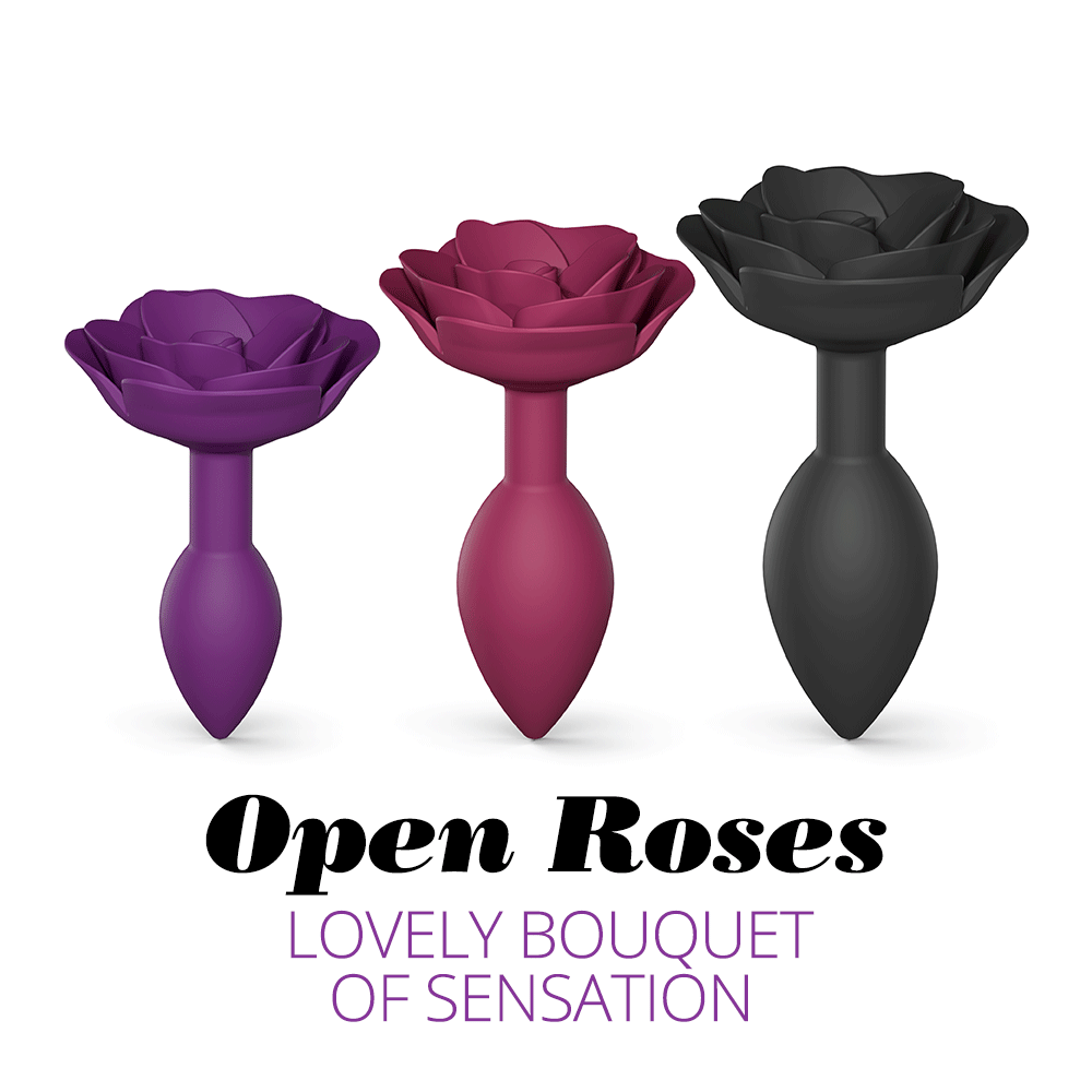 Open Roses Size S | Purple Rain