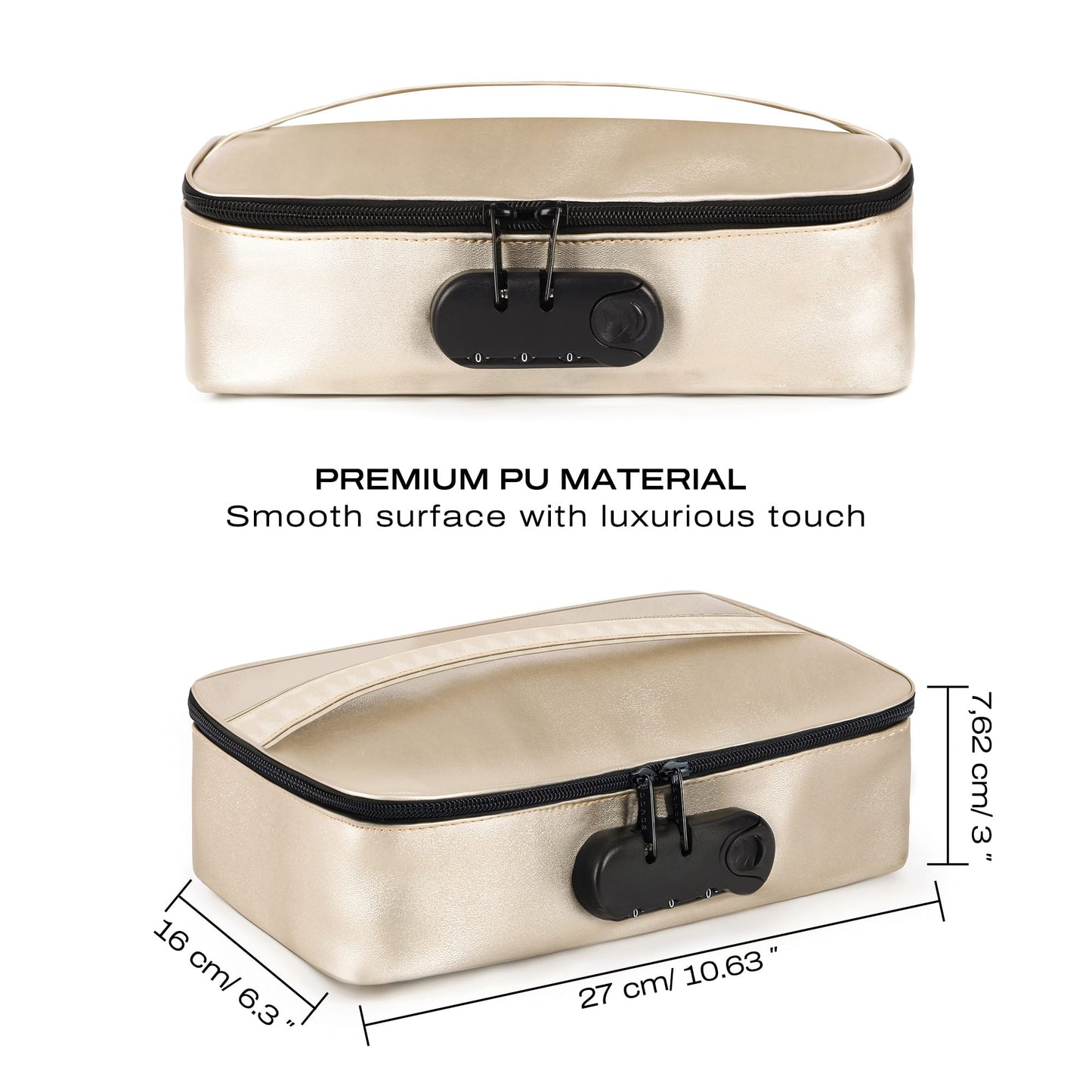 Discreet Box Luxury Gold