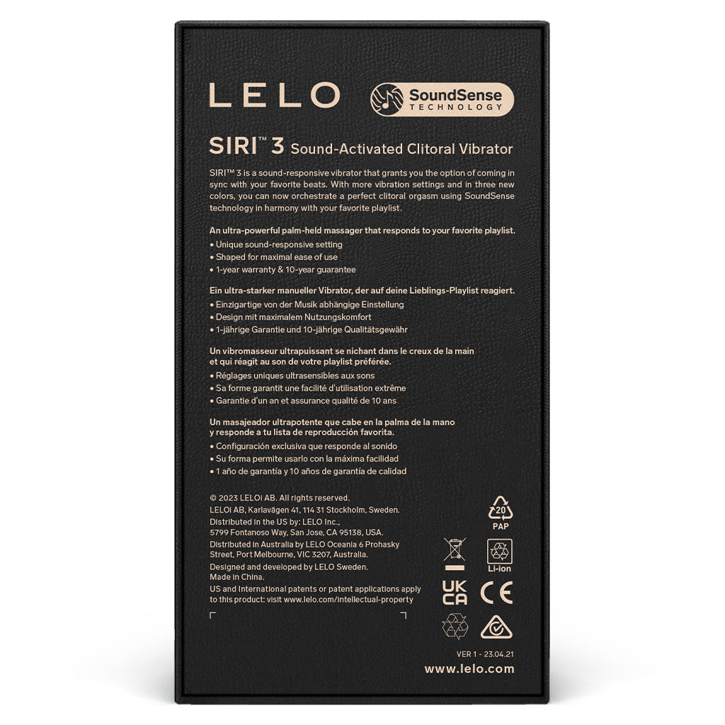 LELO Siri 3 | Calm Lavender