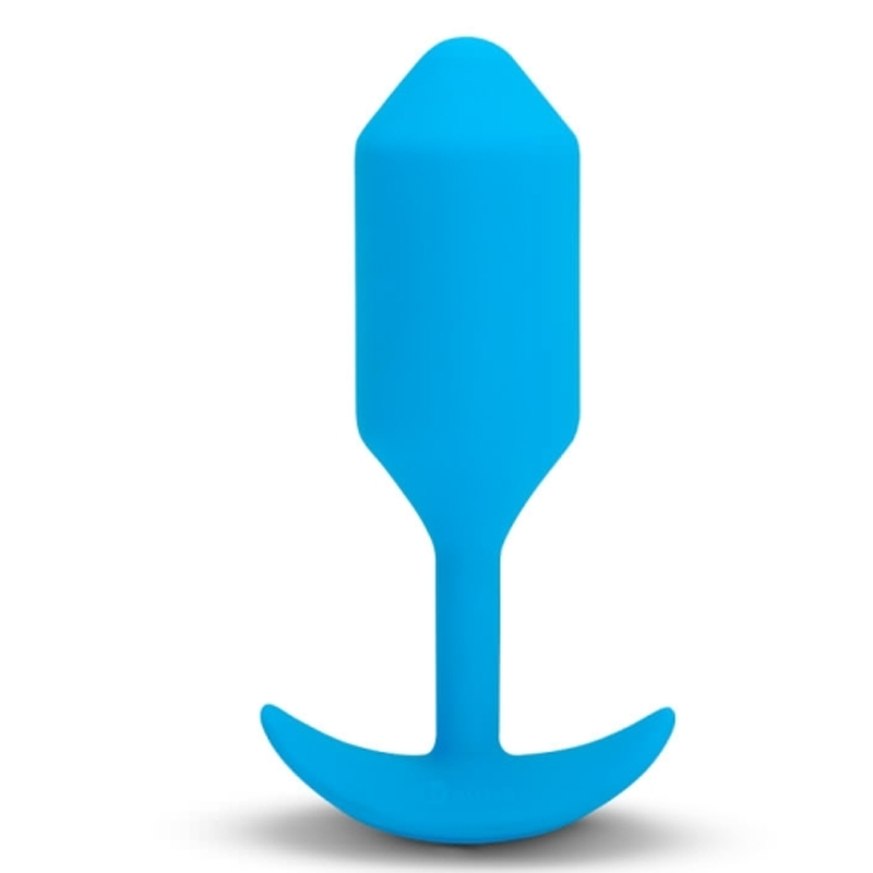 Vibrating Snug Plug | L | Blue