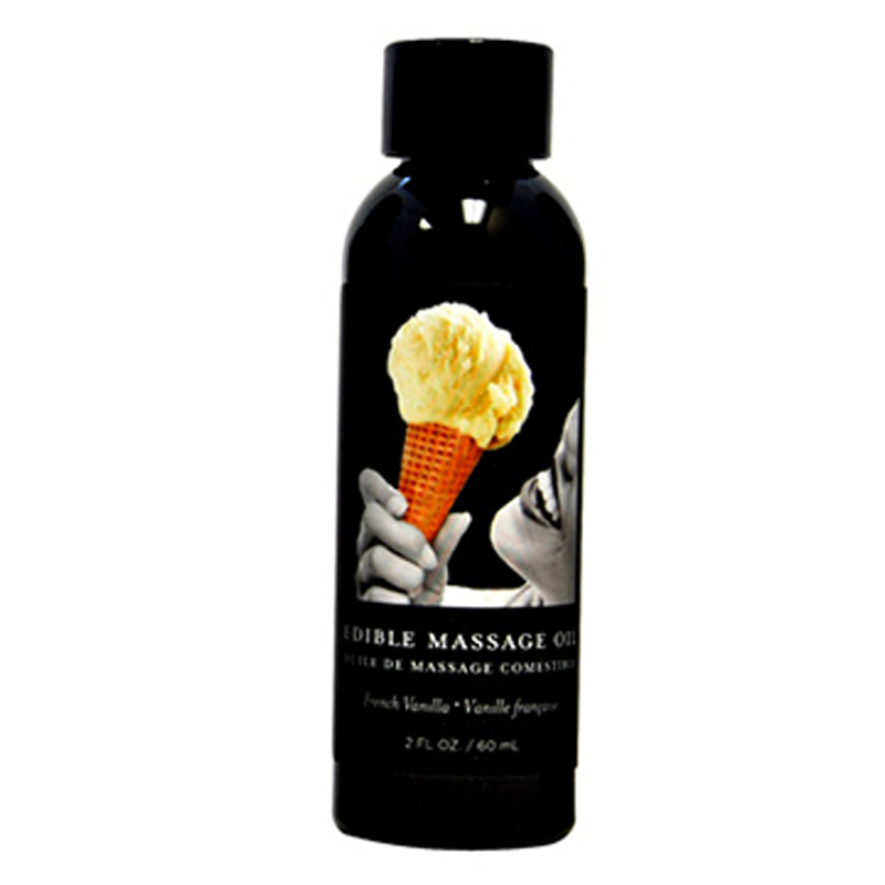 Edible Massage Oil | Vanilla | 2oz Travel Size