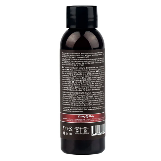 Hemp Seed Massage Oil | Kashmir Musk | 2oz Travel Size