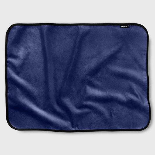 Fascinator Throw | Royal Blue Microvelvet | Mini