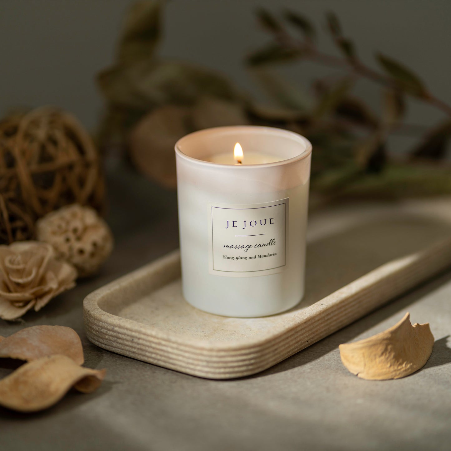 Luxury Massage Candle • Jasmine & Lily