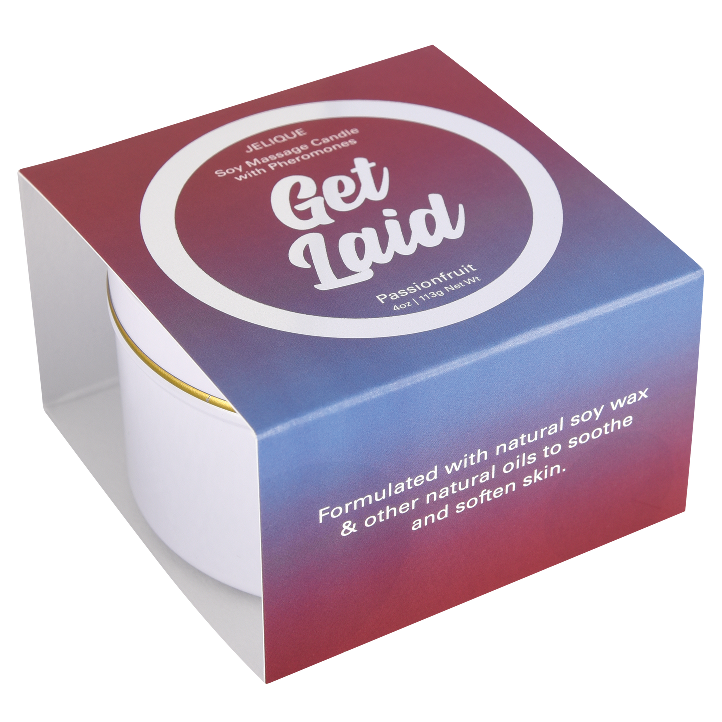 Mood Candles | Get Laid | Pheromone Soy Massage Candle Passion Fruit