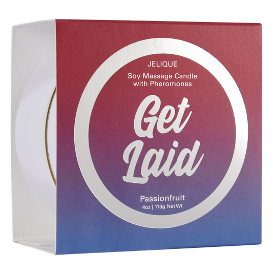 Mood Candles | Get Laid | Pheromone Soy Massage Candle Passion Fruit