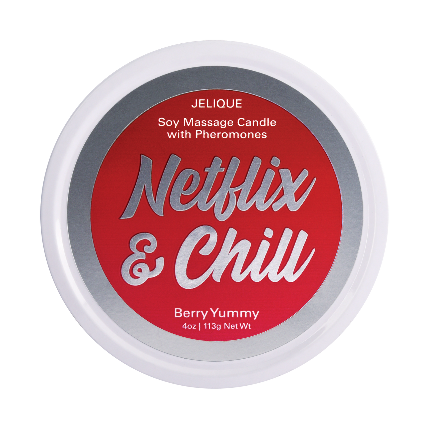 Mood Candles | Netflix + Chill | Pheromone Soy Massage Candle Berry Yummy