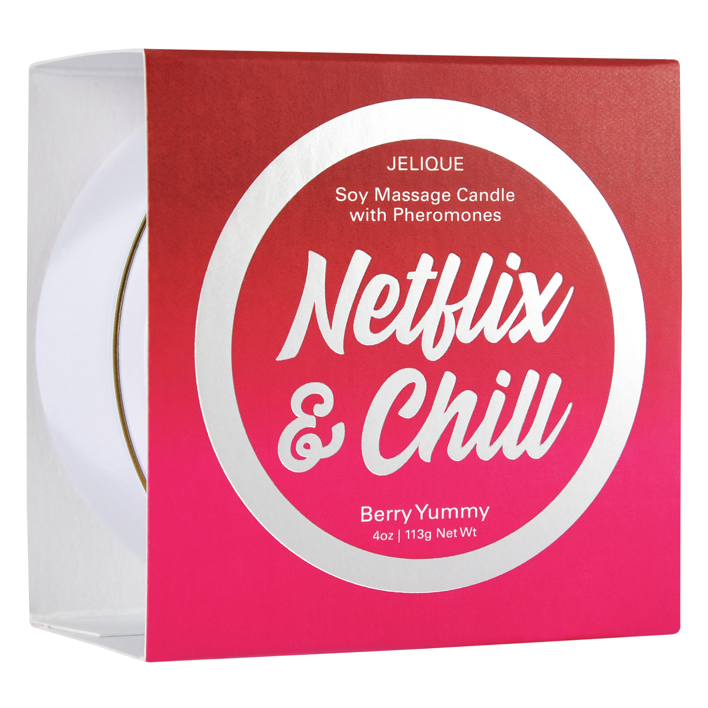 Mood Candles | Netflix + Chill | Pheromone Soy Massage Candle Berry Yummy