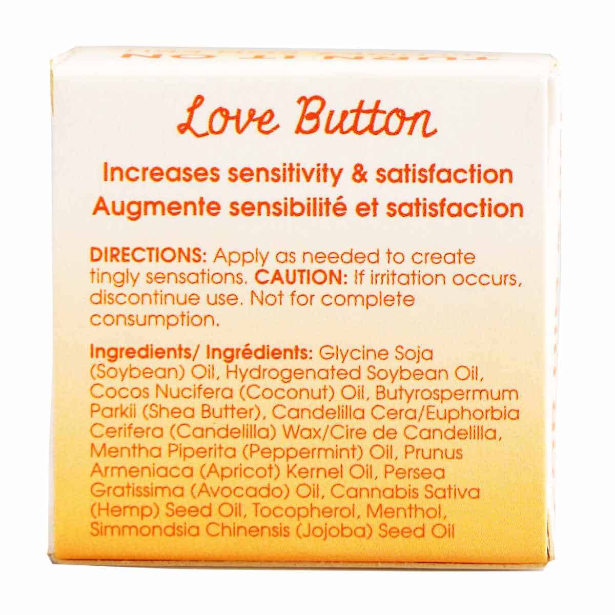 Love Button Tin