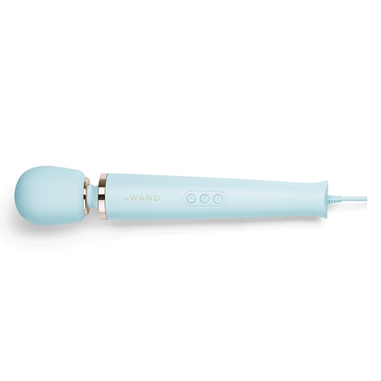 Le Wand Plug-In Vibrating Massager | Sky Blue