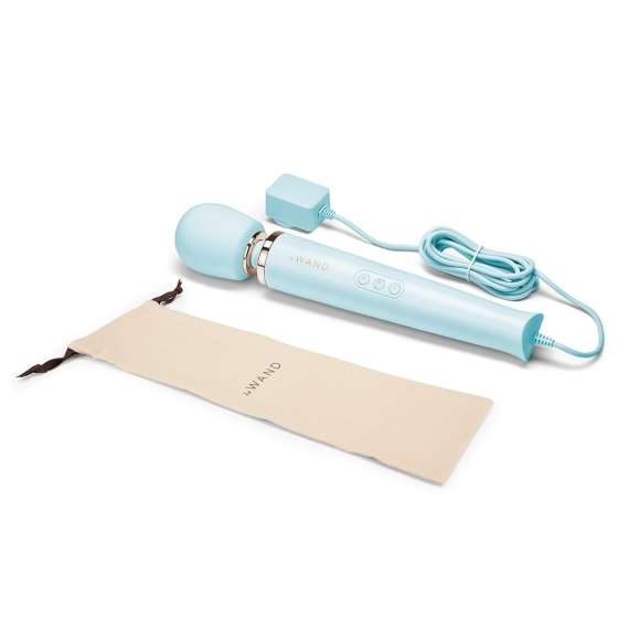 Le Wand Plug-In Vibrating Massager | Sky Blue