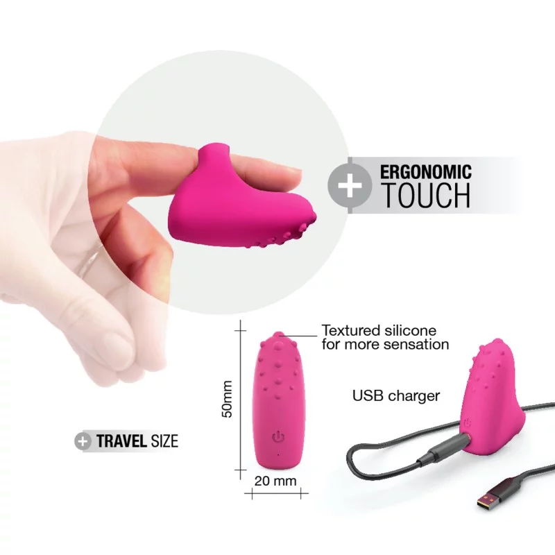 MAGIC FINGER RECHARGEABLE PINK