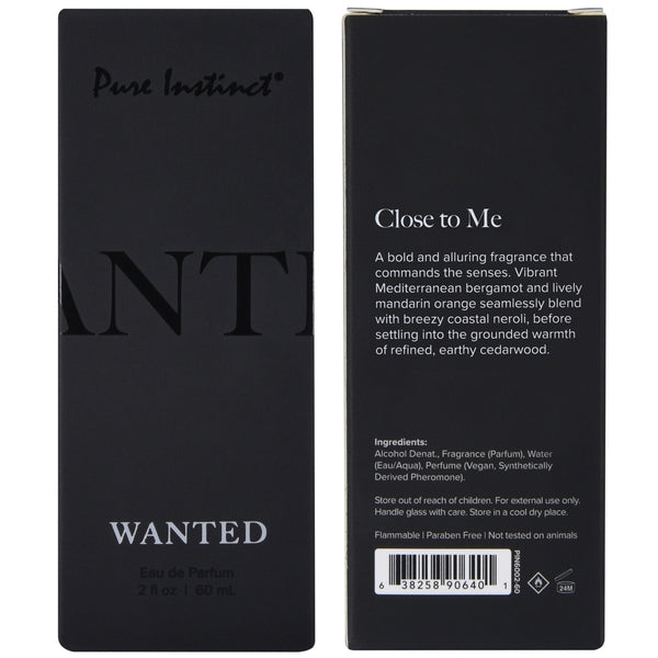 Pure Instinct Men's Collection Pheromone Perfume | Wanted