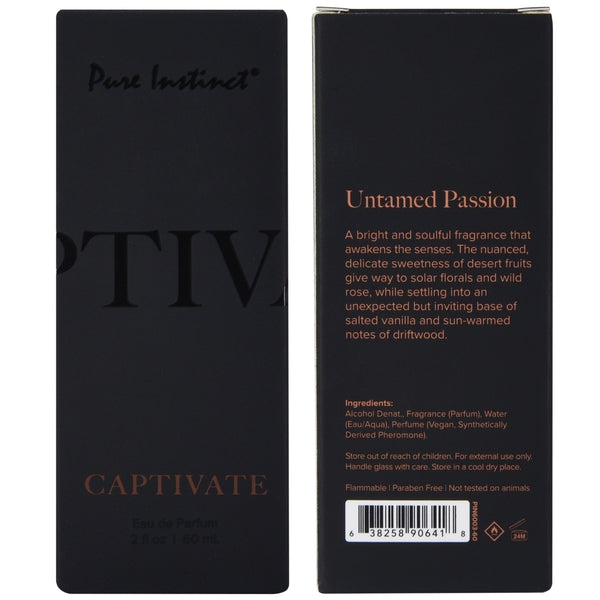 Pure Instinct Men's Collection Pheromone Perfume | Captivate