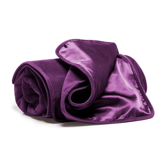 Fascinator Throw | Aubrergine Microvelvet | Regular