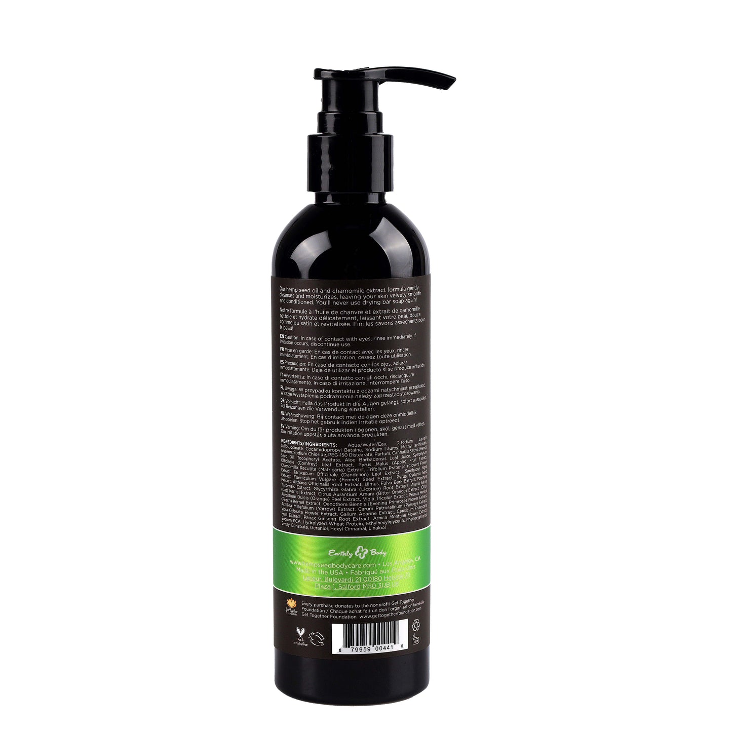 Earthly Body Bath + Shower Gel | Naked in the Woods