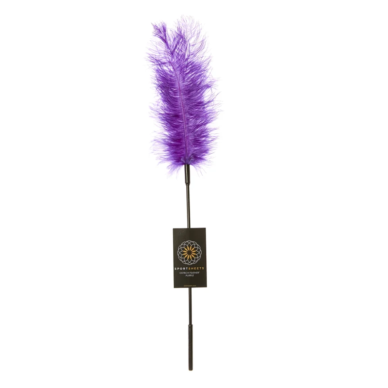 Ostrich Tickler | Purple