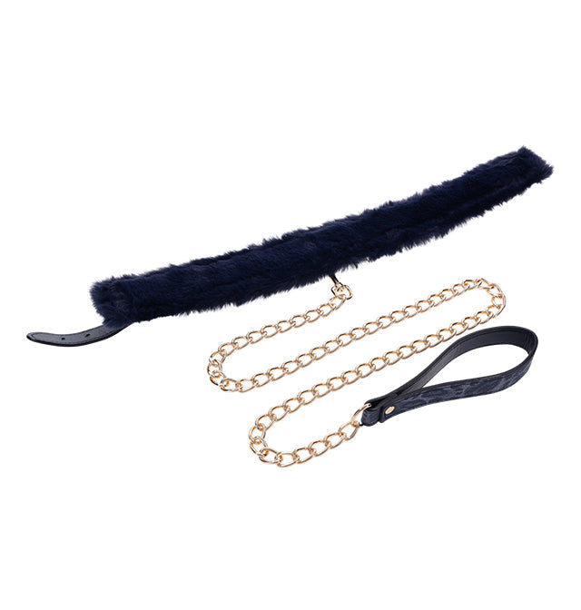 Cougar Fur Collar + Leash