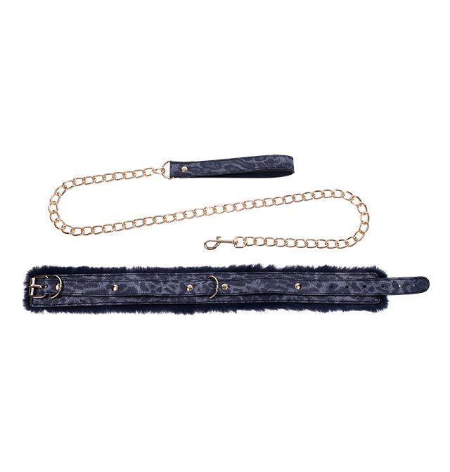 Cougar Fur Collar + Leash
