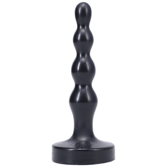 Tantus Silicone Ripple Small Silicone Butt Plug  | Black
