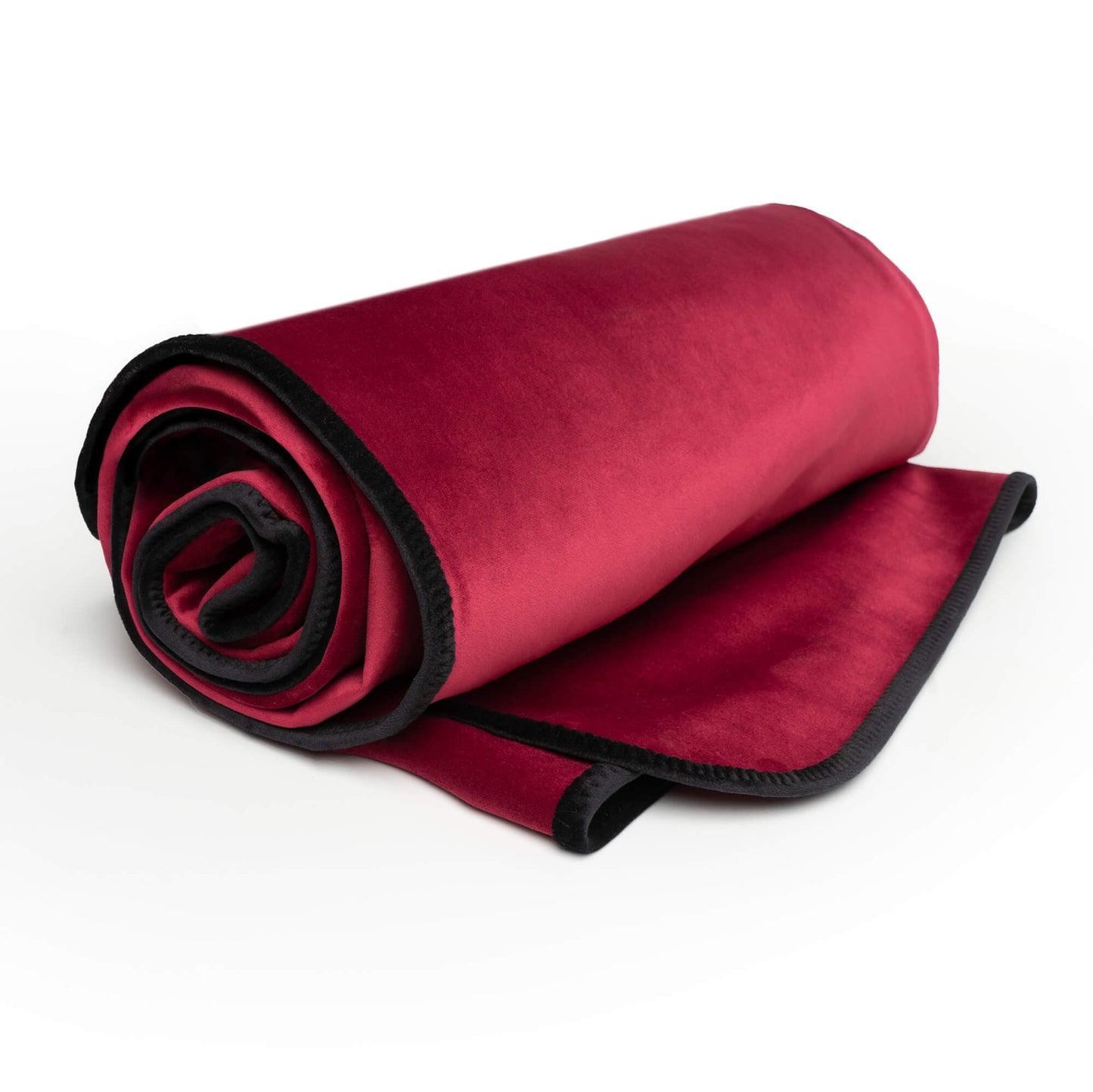 Fascinator Lush Throw | King | Purple | Merlot | Black |