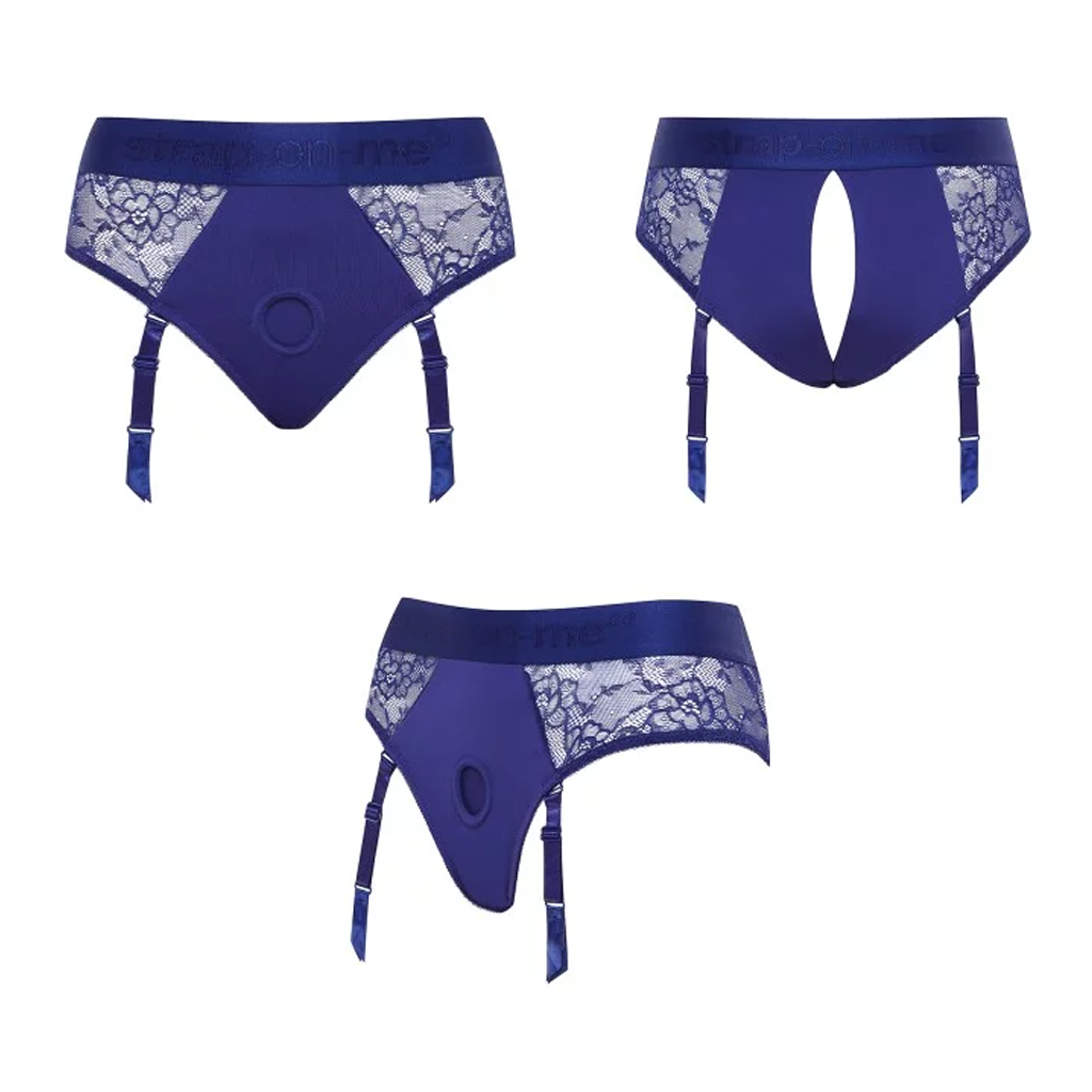 Harness Lingerie Diva | L | Night Blue