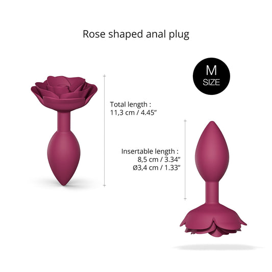Open Roses Size M | Plum Star