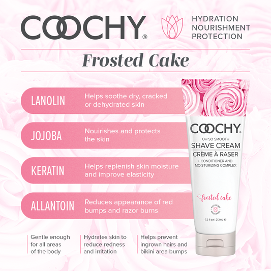 Coochy Shave Cream | Frosted Cake