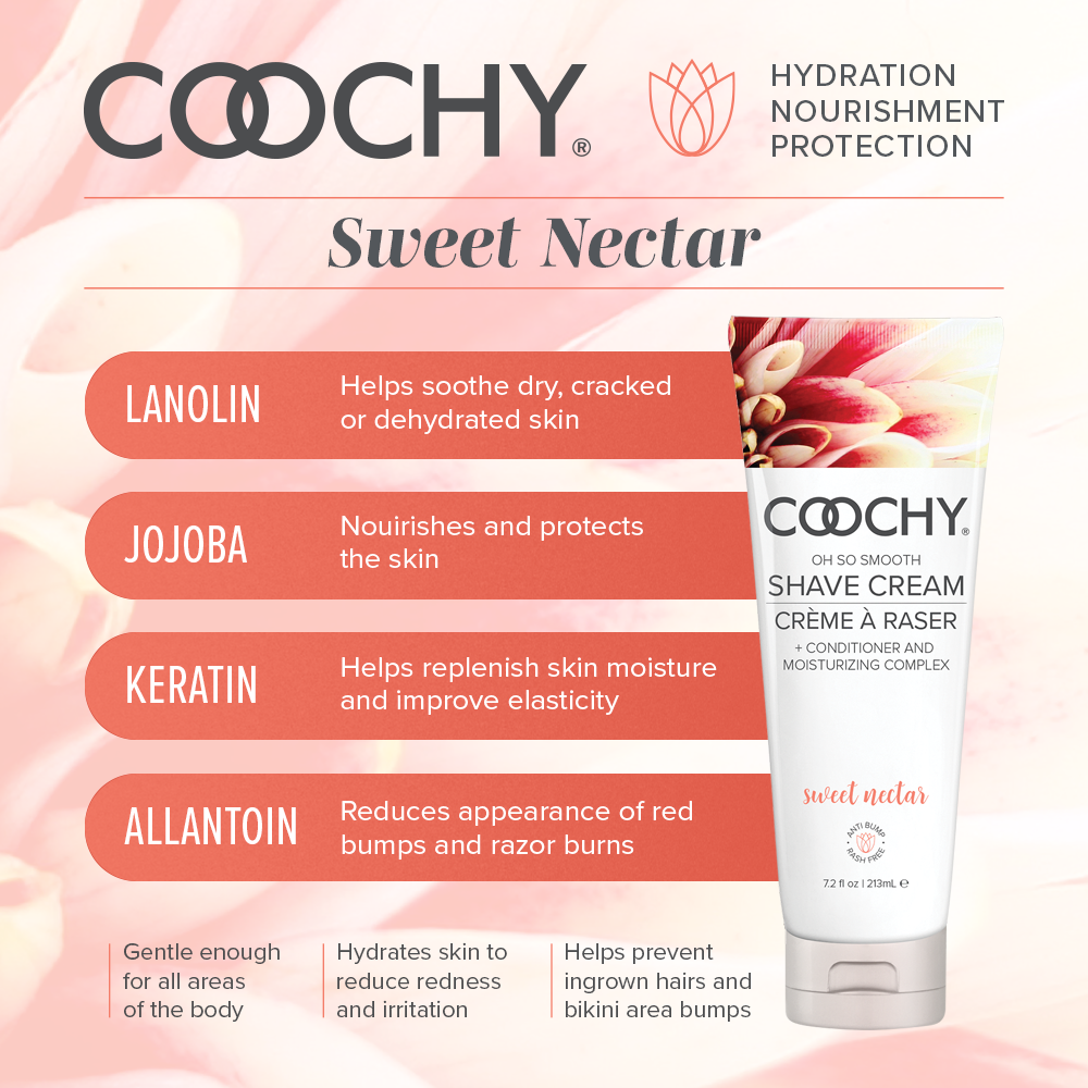Coochy Shave Cream | Sweet Nectar