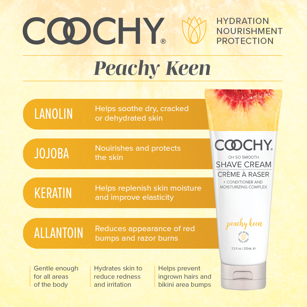 Coochy Shave Cream | Peachy Keen