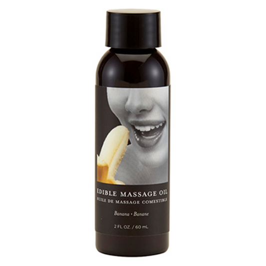 Edible Massage Oil |Banana 2oz/60ml