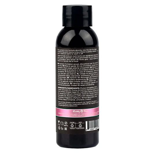 Hemp Seed Massage Oil | Zen Berry Rose | 2oz Travel Size