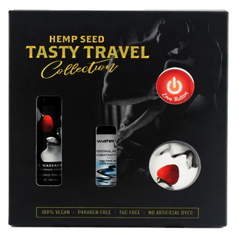 Tasty Travel Gift Set | 2 oz, Strawberry Scent
