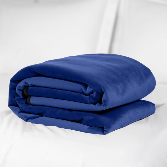 Fascinator Throw Royal Blue Microvelvet | Regular