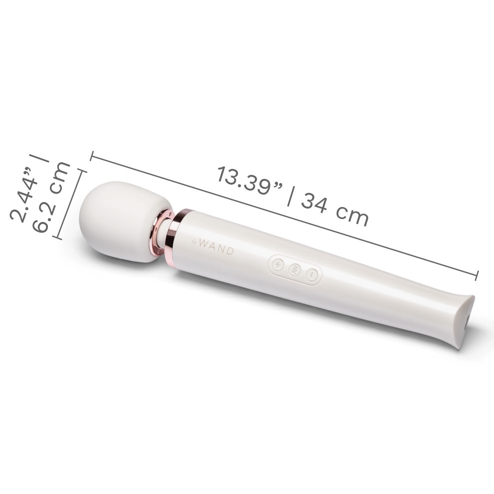 Le Wand Rechargeable Vibrating Massager | Cosmo Sexcellence Award | Black