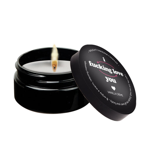 I F*cking Love You | Naughty Mini Massage Candle