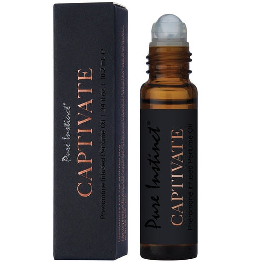 Pure Instinct Men's Collection Pheromone Perfume Oil Roll On | Captivate