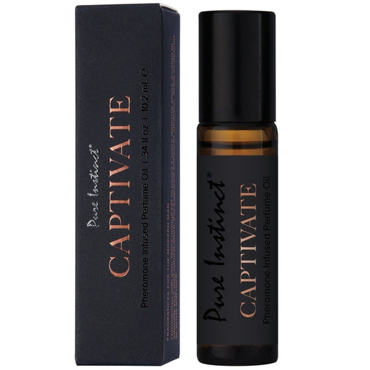 Pure Instinct Men's Collection Pheromone Perfume Oil Roll On | Captivate