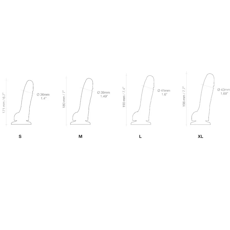 Soft Realistic Dildo | Large Purple