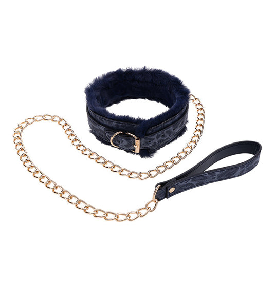Cougar Fur Collar + Leash