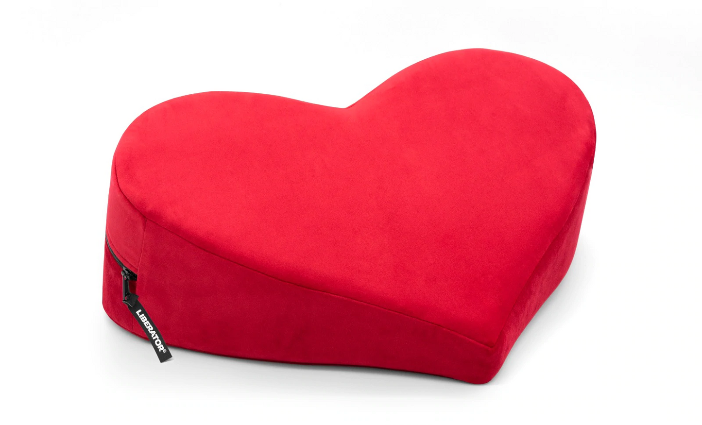 Heart Wedge | Red Microvelvet