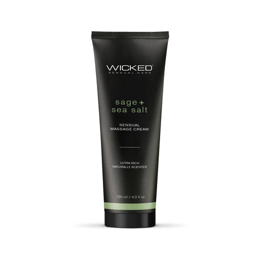 Stripped + Bare Massage Cream | Sage + Sea Salt