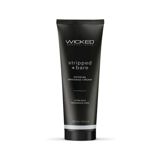 Stripped + Bare Massage Cream | Fragrance Free